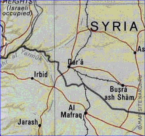 Administrativa mapa de Israel