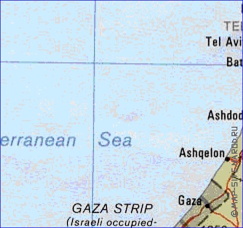 Administrativa mapa de Israel