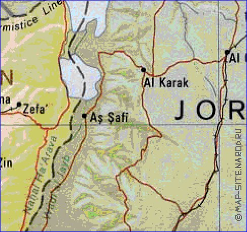 Administrativa mapa de Israel