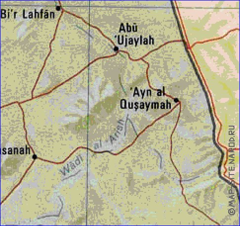 Administrativa mapa de Israel