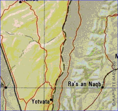 Administrativa mapa de Israel