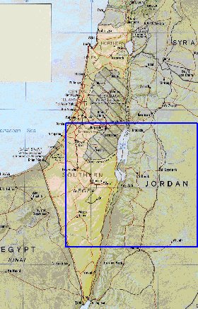 Administrativa mapa de Israel