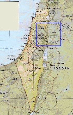 Administrativa mapa de Israel