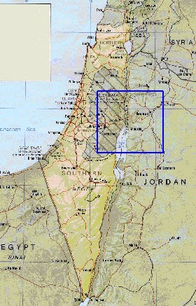 Administrativa mapa de Israel