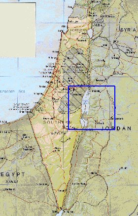 Administrativa mapa de Israel