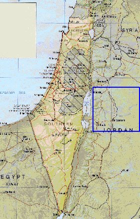 Administrativa mapa de Israel