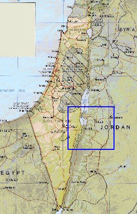 Administrativa mapa de Israel