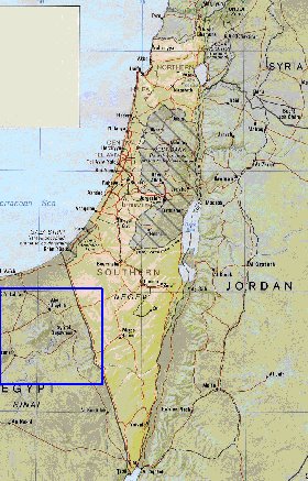 Administrativa mapa de Israel