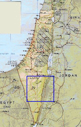 Administrativa mapa de Israel