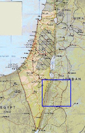 Administrativa mapa de Israel