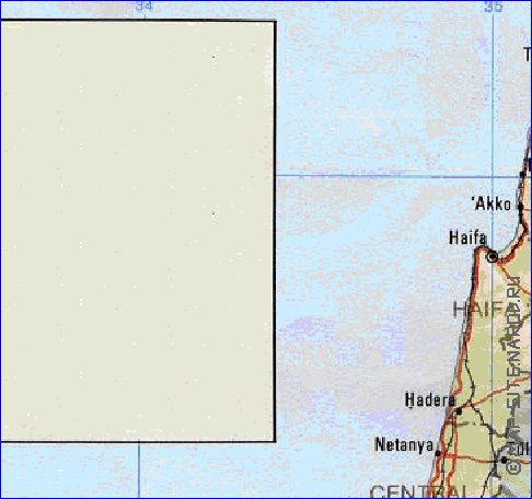 Administrativa mapa de Israel