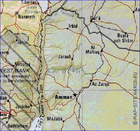 Administrativa mapa de Israel