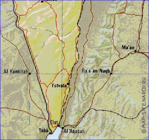 Administrativa mapa de Israel