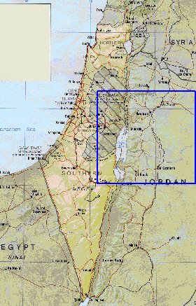 Administrativa mapa de Israel